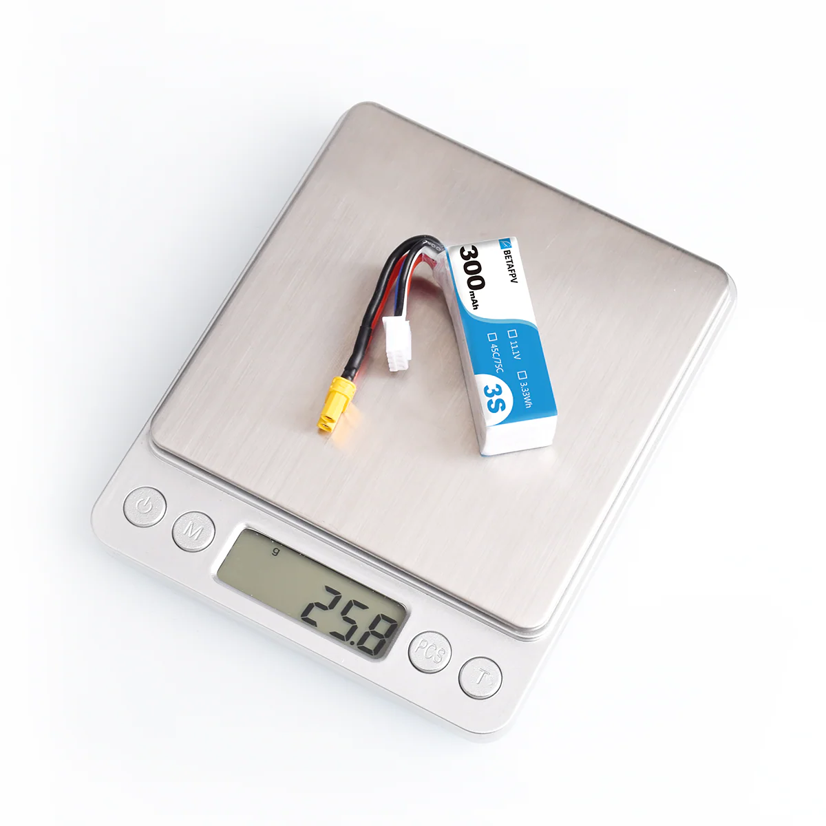 300mAh 3S 45C Lipo Battery R-Version (2PCS) - Image 3