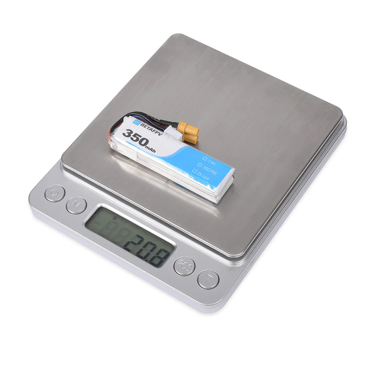 350mAh 2S 35C Lipo Battery (2PCS) - Image 3