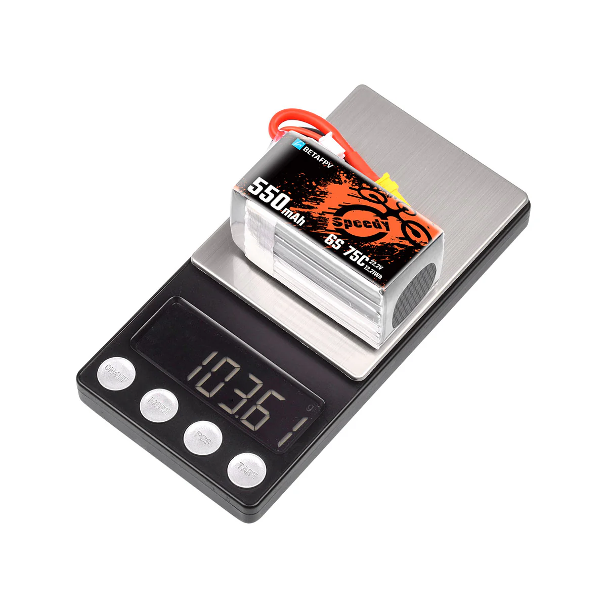 550mAh 6S 75C Lipo Battery (2PCS) - Image 4