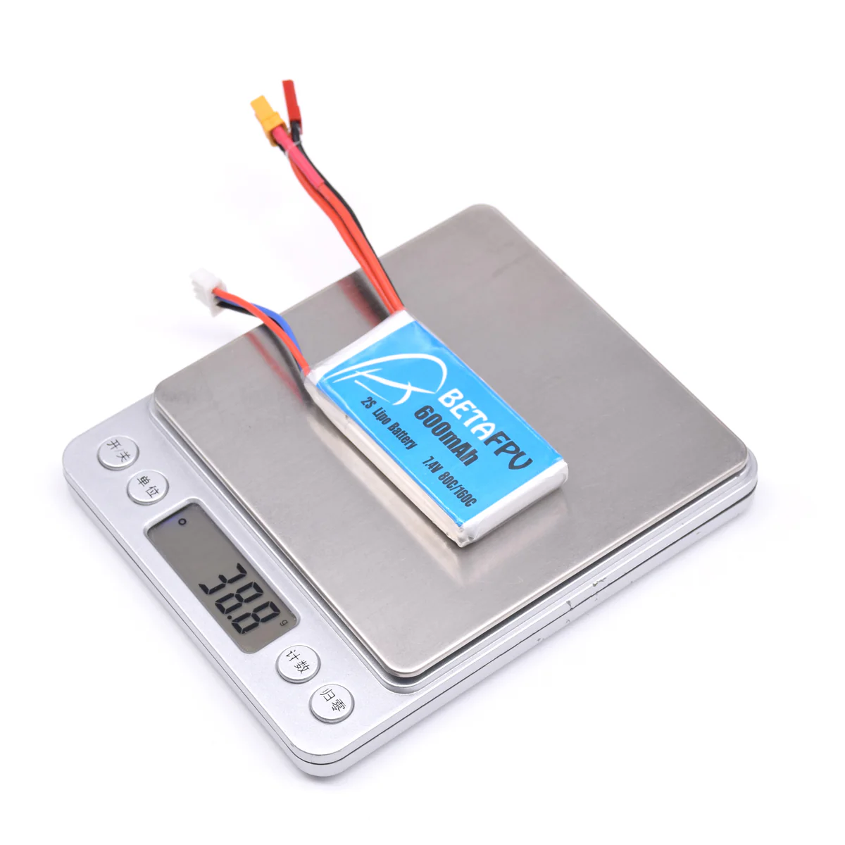 600mAh 2S Lipo Battery (2PCS) - Image 5