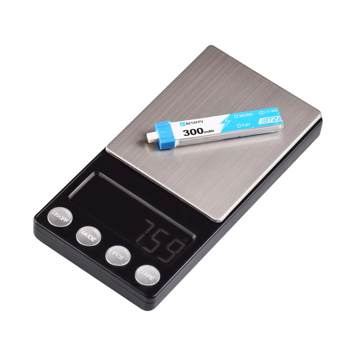 BT2.0 300mAh 1S 30C Battery (8PCS) - Image 4