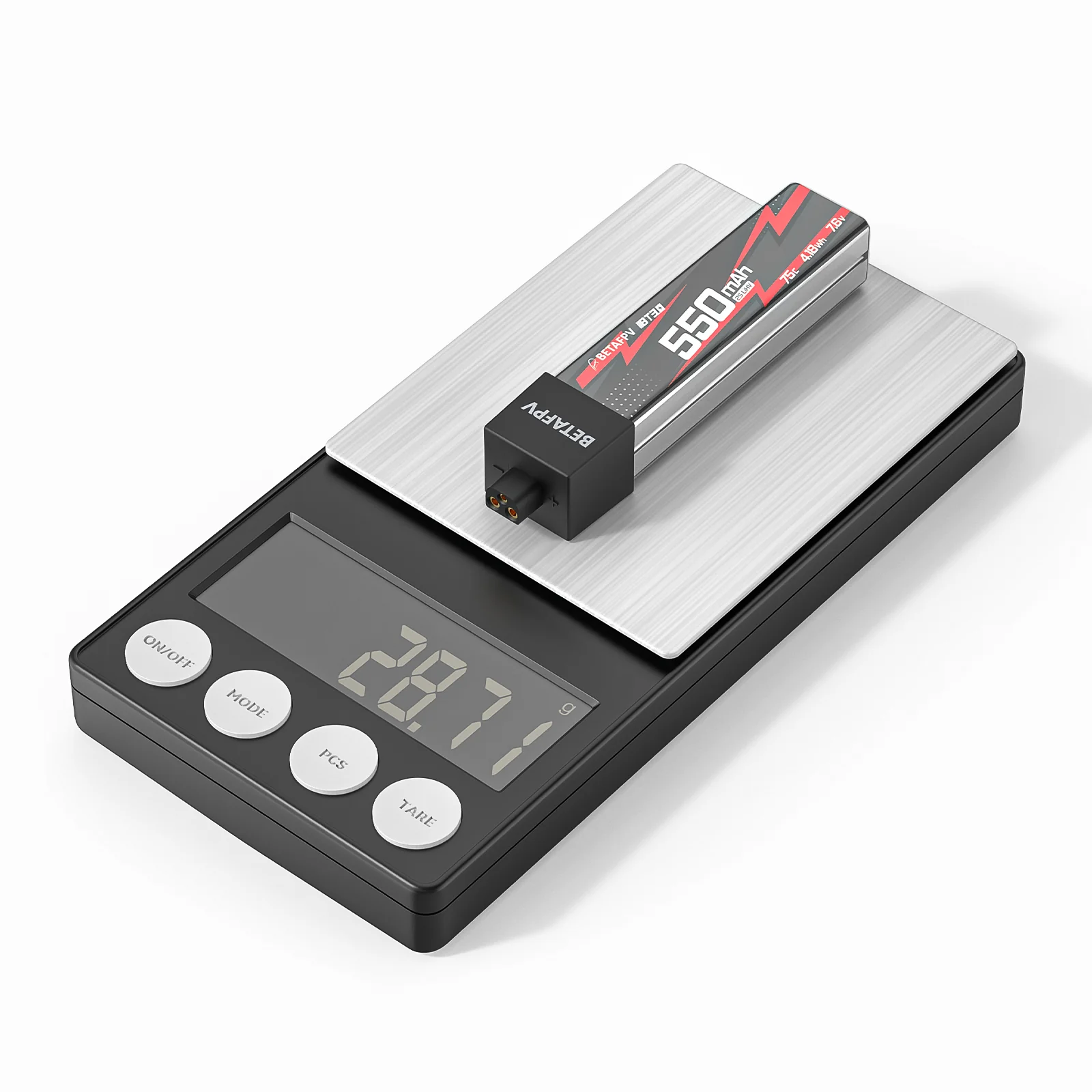 BT3.0 550mAh 2S Battery (2PCS) - Image 4