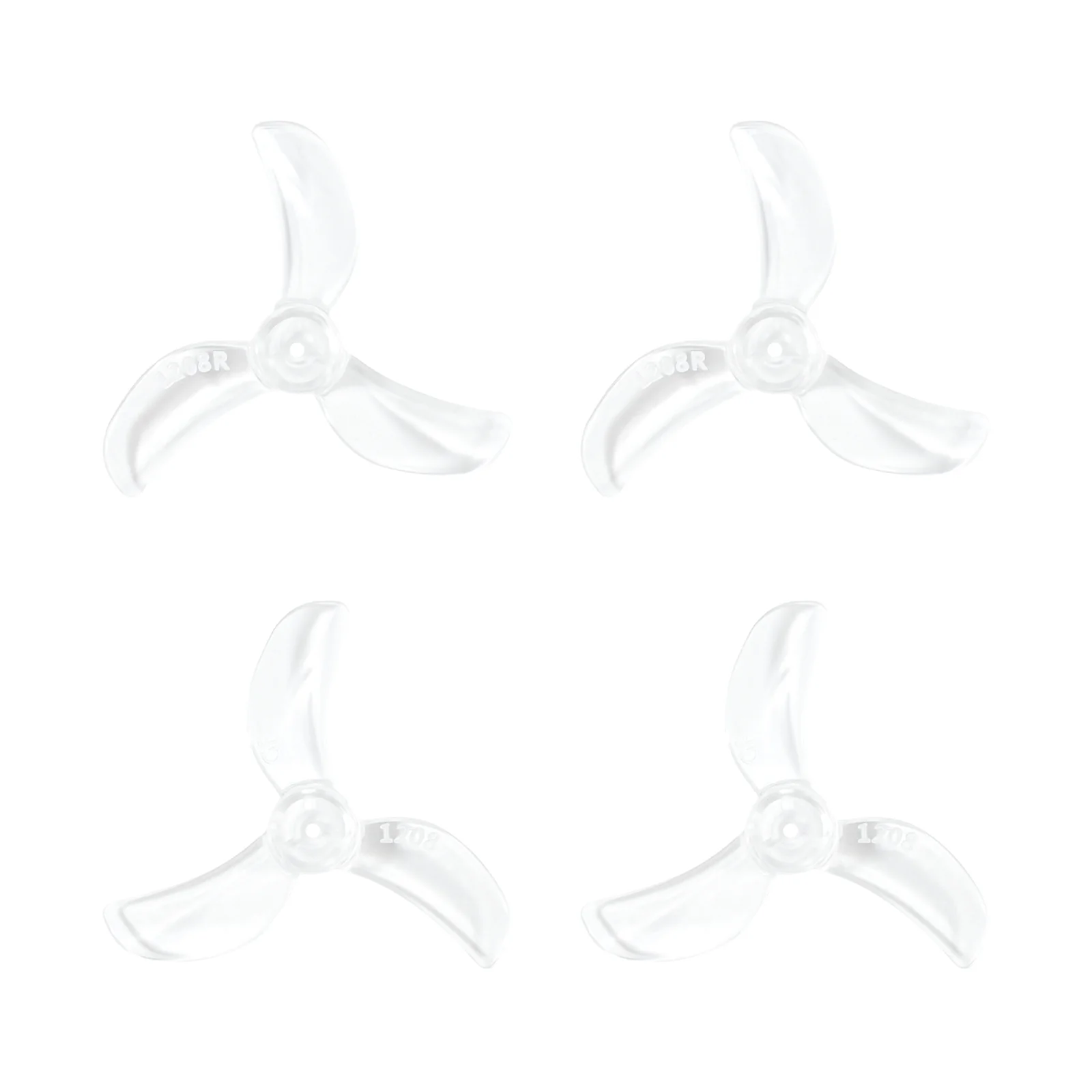 Gemfan 1208 3-blade Propellers(1.0mm Shaft) - Image 3