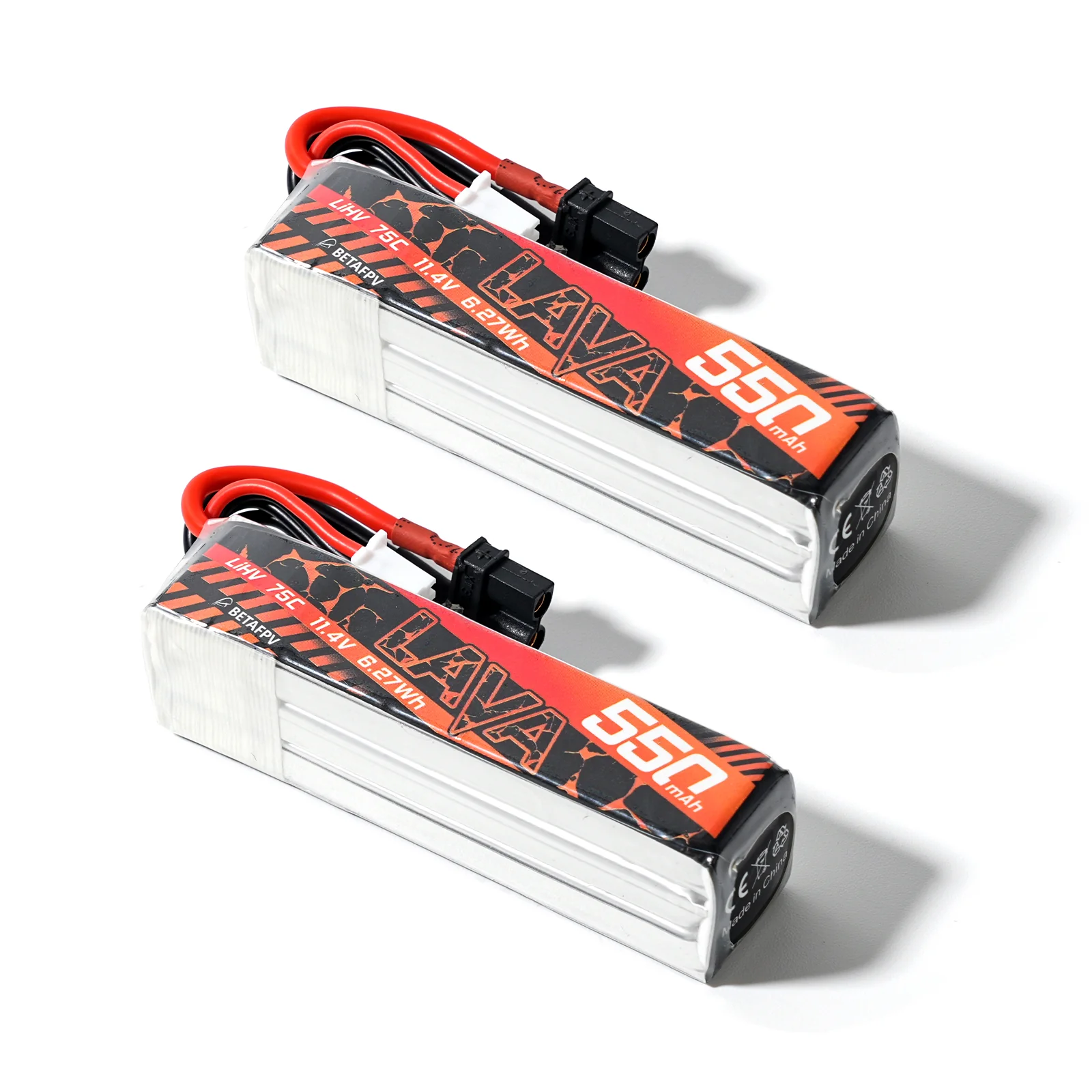 LAVA 2S/3S/4S 550mAh 75C Battery (2PCS) - Image 3